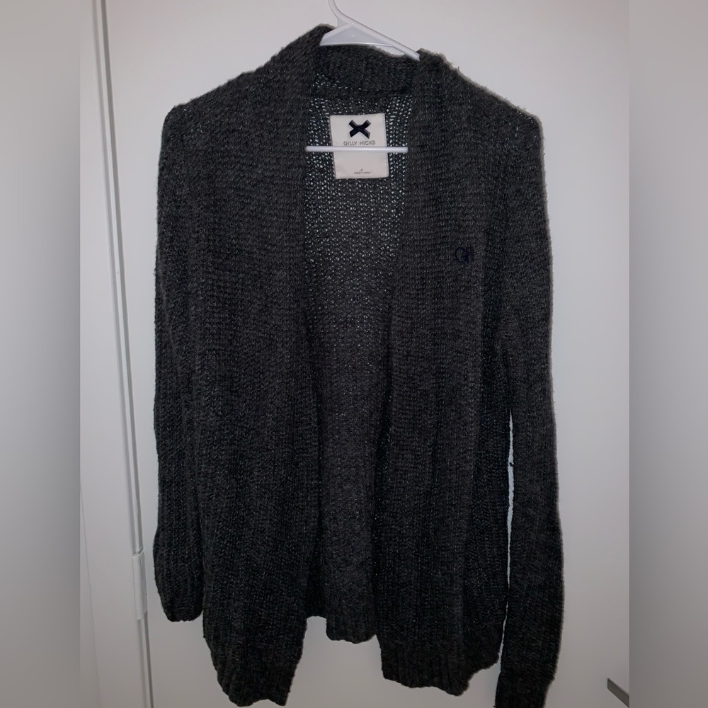 Gilly Hicks Gray Knit Cardigan